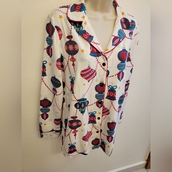 NWT Soma Long Sleeve Button Down Pajama Top (No Bottoms) - Picture 2 of 5